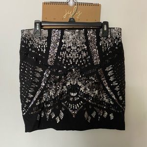Sequin Skirt